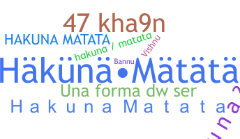 Biệt danh - HakunaMatata