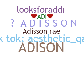 Biệt danh - Adisson