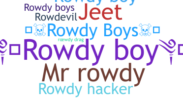 Biệt danh - RowdyBoy
