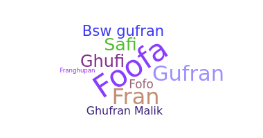 Biệt danh - Ghufran
