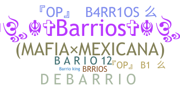 Biệt danh - Barrios