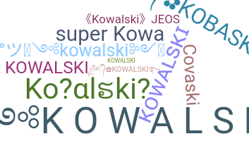 Biệt danh - Kowalski