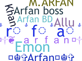 Biệt danh - Arfan