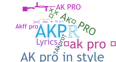 Biệt danh - AKPro