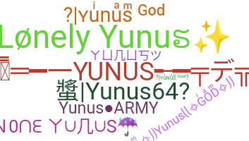 Biệt danh - Yunus