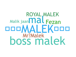 Biệt danh - Malek
