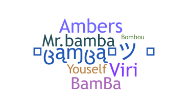 Biệt danh - Bamba