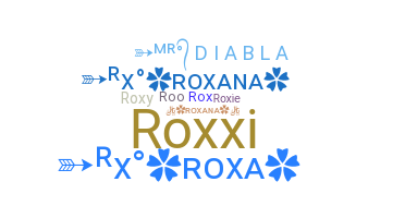 Biệt danh - Roxana