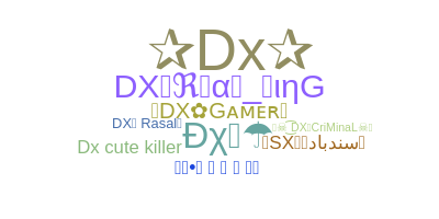 Biệt danh - DX