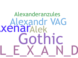 Biệt danh - Alexandr