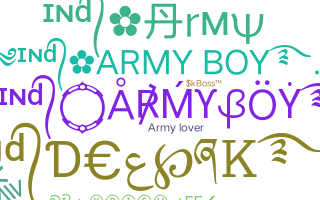 Biệt danh - armyboy