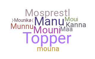 Biệt danh - Mounika