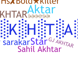 Biệt danh - Akhtar