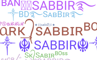 Biệt danh - Sabbir