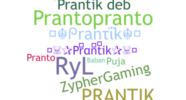 Biệt danh - Prantik