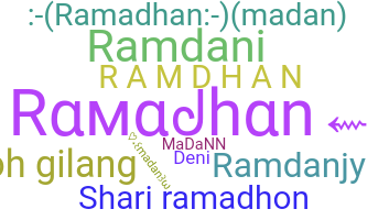Biệt danh - Ramadhan