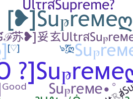 Biệt danh - UltraSupreme