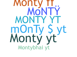 Biệt danh - MontyYT