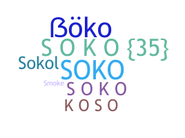 Biệt danh - Soko