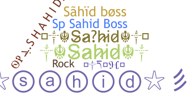 Biệt danh - Sahid