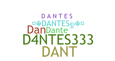Biệt danh - Dantes