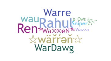 Biệt danh - Warren