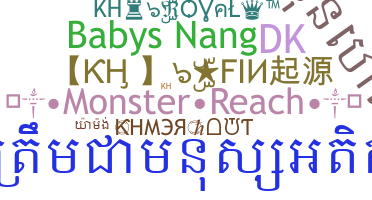 Biệt danh - Khmer