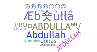 Biệt danh - Abdulla