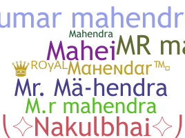 Biệt danh - MRmahendra