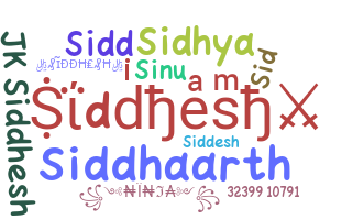 Biệt danh - Siddhesh