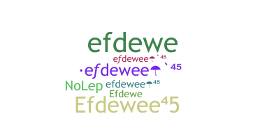 Biệt danh - efdewee45