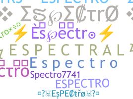 Biệt danh - Espectro