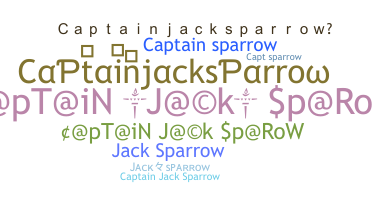 Biệt danh - Captainjacksparrow