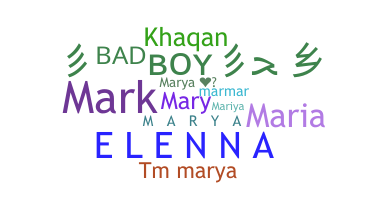 Biệt danh - Marya