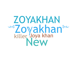 Biệt danh - Zoyakhan