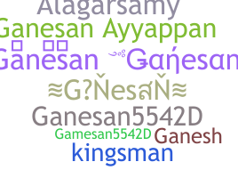 Biệt danh - Ganesan