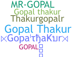 Biệt danh - Gopalthakur