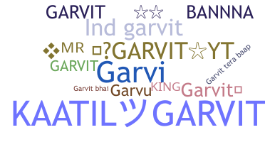 Biệt danh - Garvit