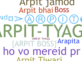Biệt danh - ARPittyagi