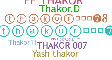Biệt danh - Thakor007