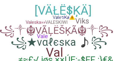 Biệt danh - valeska