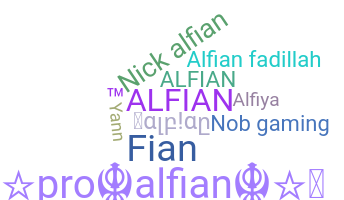 Biệt danh - Alfian