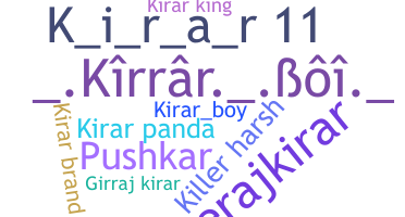 Biệt danh - Kirar