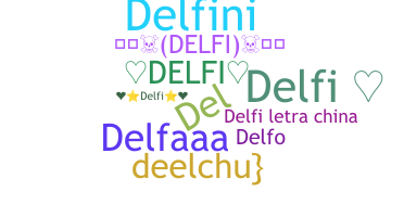 Biệt danh - Delfi