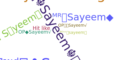 Biệt danh - Sayeem