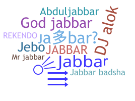 Biệt danh - Jabbar