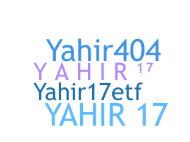 Biệt danh - Yahir17