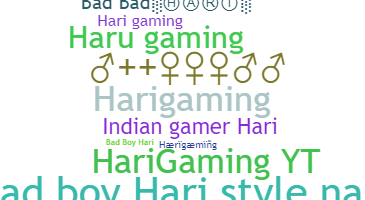 Biệt danh - HariGaming