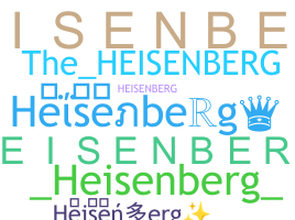 Biệt danh - Heisenberg