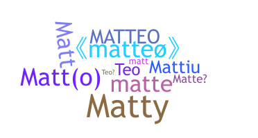 Biệt danh - Matteo